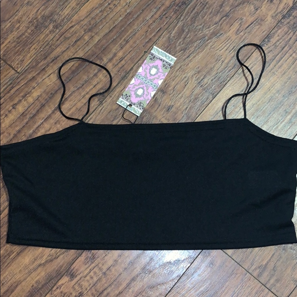 NEW Black Crop top